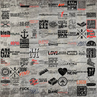 Eine kreative Sammlung von 100 Stickern im PNG-Format von easy-sticks. Diese Sticker mit inspirierenden und humorvollen Sprüchen auf einer Holzhintergrund-Verkleidung eignen sich perfekt für jeden kreativen Druck- und Bastelprojekt.
