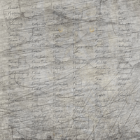 Kreative Gestaltungsmöglichkeiten mit der 138 x Vorratshaltung Laserdatei von easy-sticks, die eine handschriftliche Übersicht bietet.