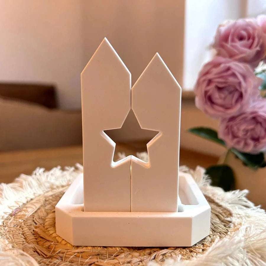 silikonformen kaufen Easy-Sticks Stern Gießform Klötzchen Windlicht basteln und gießen mit Keraflott, Raysin