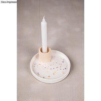 Rayher Silikon Gießform Untersetzer Rund ø 17cm x H 2,1cm von easy-sticks - Stilvolle Verwendung als Kerzenhalter mit dekorativem Untersetzer.