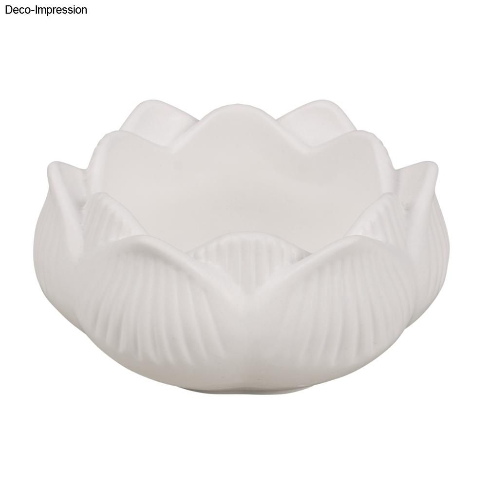 Silikonform - Schale Lotusblüte von Easy-Sticks, elegante und kreative Schale in Form einer Lotusblüte, ideal zum Ausgießen mit Kreativ-Beton.