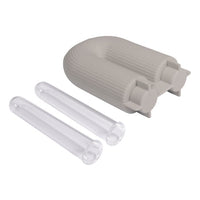 Die Silikonform von Easy-Sticks - U-Form geriffelt, enthält zwei Reagenzgläser, perfekt für stilvolle Arrangements.