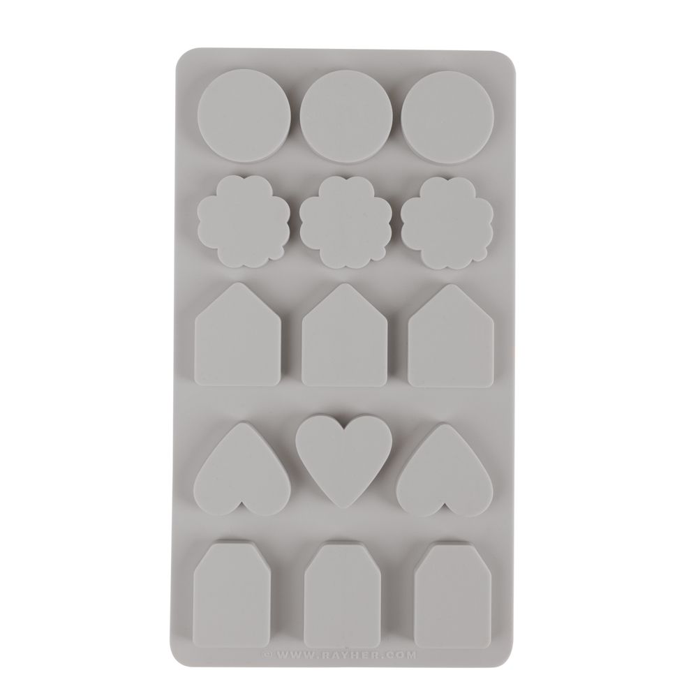 Detailansicht der silikonform Minianhänger von easy-sticks, ideal für Bastelprojekte und kreative Geschenke.