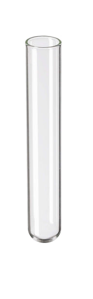 Klares Reagenzglas von easy-sticks, Ø 12mm x 75mm, ideal für kreative DIY Bastelprojekte und einzigartige Tischdekoration.