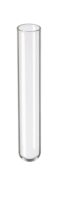 Klares Reagenzglas von easy-sticks, Ø 12mm x 75mm, ideal für kreative DIY Bastelprojekte und einzigartige Tischdekoration.