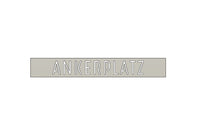 3D-Druckdatei – Schriftzug „Ankerplatz“ (STL + 3MF)