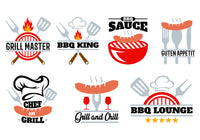 Grill Plotterdatei Mit Charmanten Grill Motiven Für Bastelprojekte – PDF, JPG, SVG Download