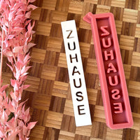 ZUHAUSE Silikonform 16 Cm - Vielseitige Easy-Sticks Für Dekorative Windlichter Und Lichthäuser