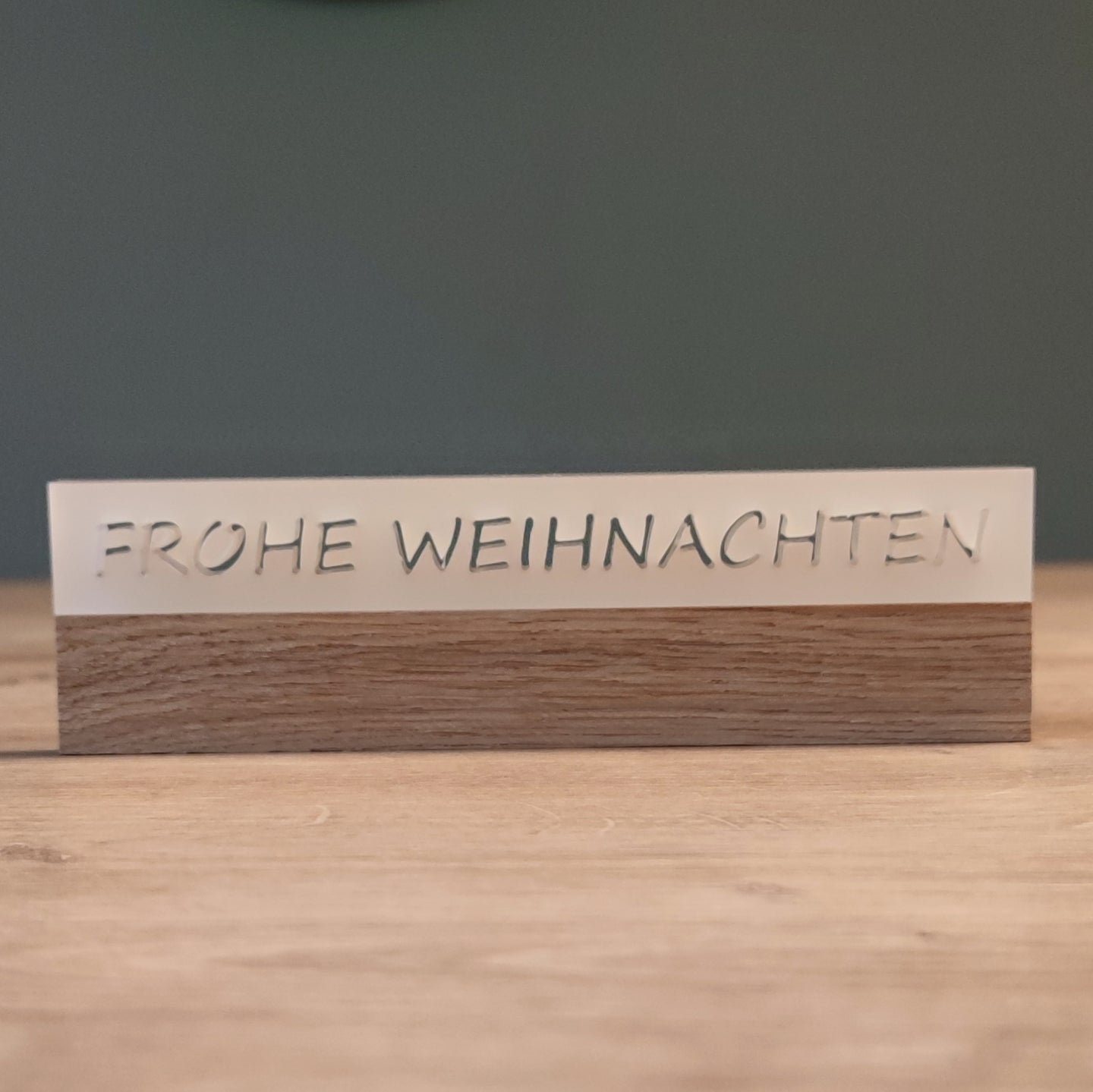 Frohe Weihnachten Acryl Klötzchen zum Basteln bastelmaterial dekomaterial