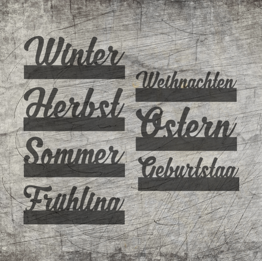 Geburtstag_Sommer_Herbst_Frühling_Winter_Plotter_Schriftzüge