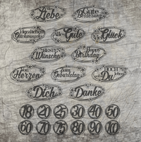 Alles Gute Glückwünsche Plotter schild plotten datei zum downloaden und kaufen