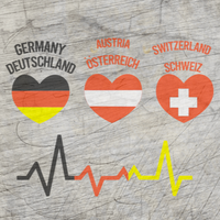 Plotterdatei Übersicht Deutschland Österreich Schweiz Herz
