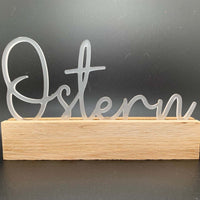 Eleganter Satinierter Acryl Ostern Aufsteller – Deko Ostern Geschenk Für Festliche Anlässe