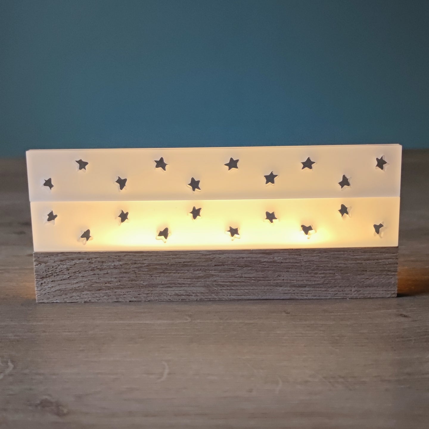 Easy-Sticks Acryl Satiniert Mit Sternen 4 Stück - Vielseitiges DIY Bastelmaterial Für Kreative Projekte