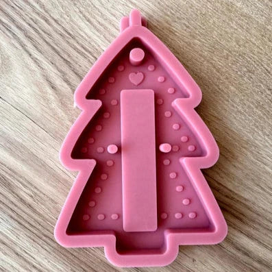 Siliconform Weihnachtsbaum 12cm Hoch – Flexibler Schokoladenriegelhalter Aus Hochwertigem Silikon