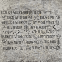 Kreative Weihnachtsgrüße als Plotterdatei von easy-sticks, inklusive Sprüche und Designs für festliche Handwerksprojekte in Holz, Acryl und mehr.