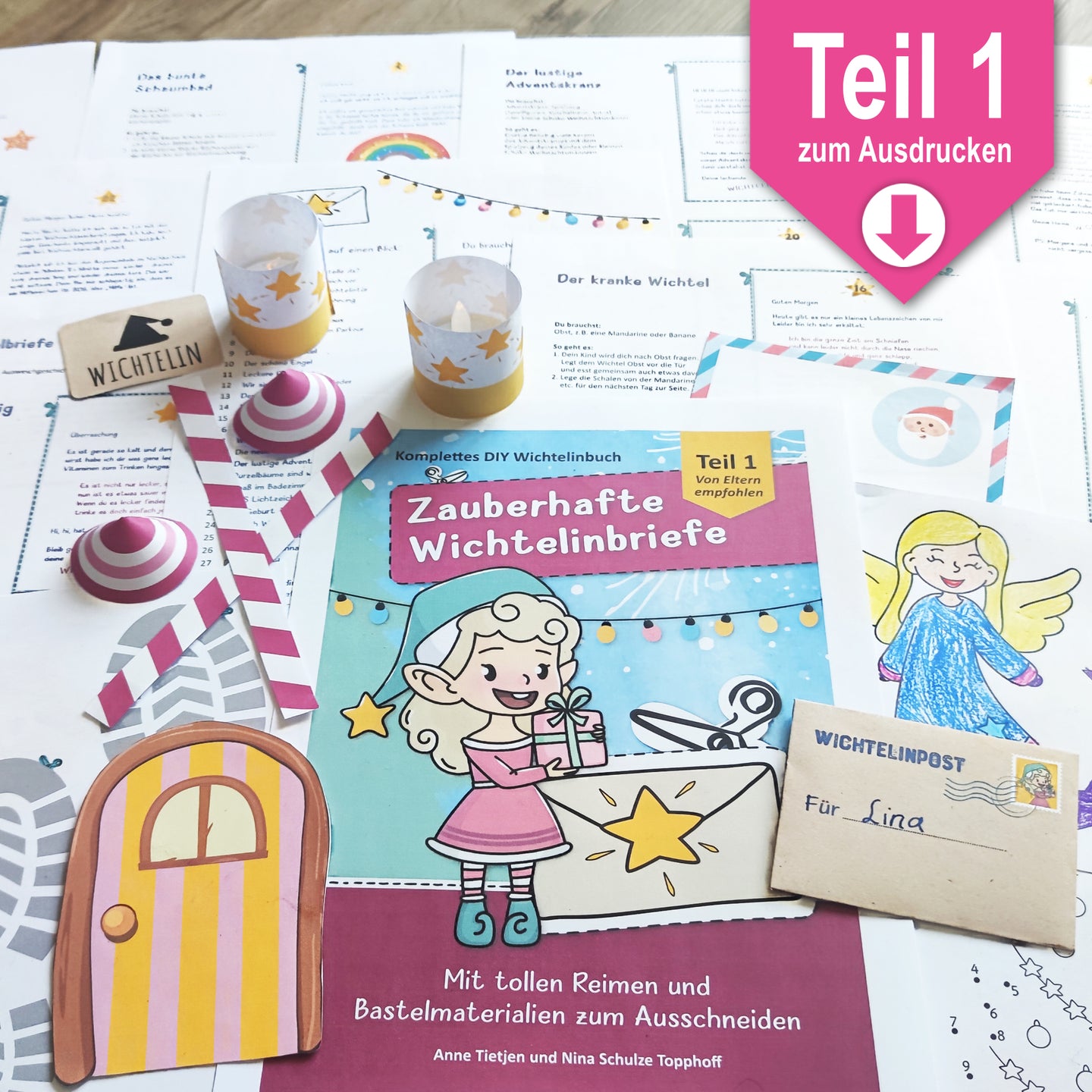 Zauberhafte Wichtelinbriefe für Mädchen - Teil 1