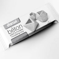 Darwi Beton Modelliermasse Grau, Lufttrocknend, Flexibel, Reißfest