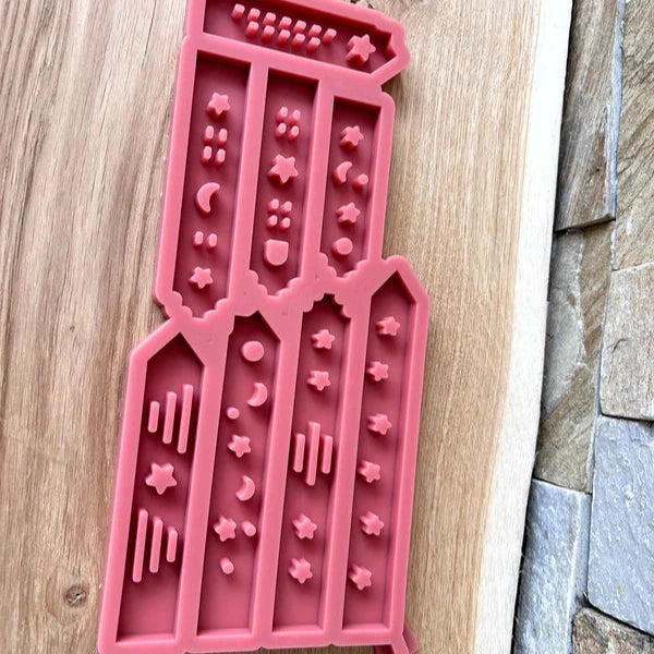 8 Sterne Silikon Formen Für Windlichter - Kreative Gießformen Für Einzigartige Lichthäuser