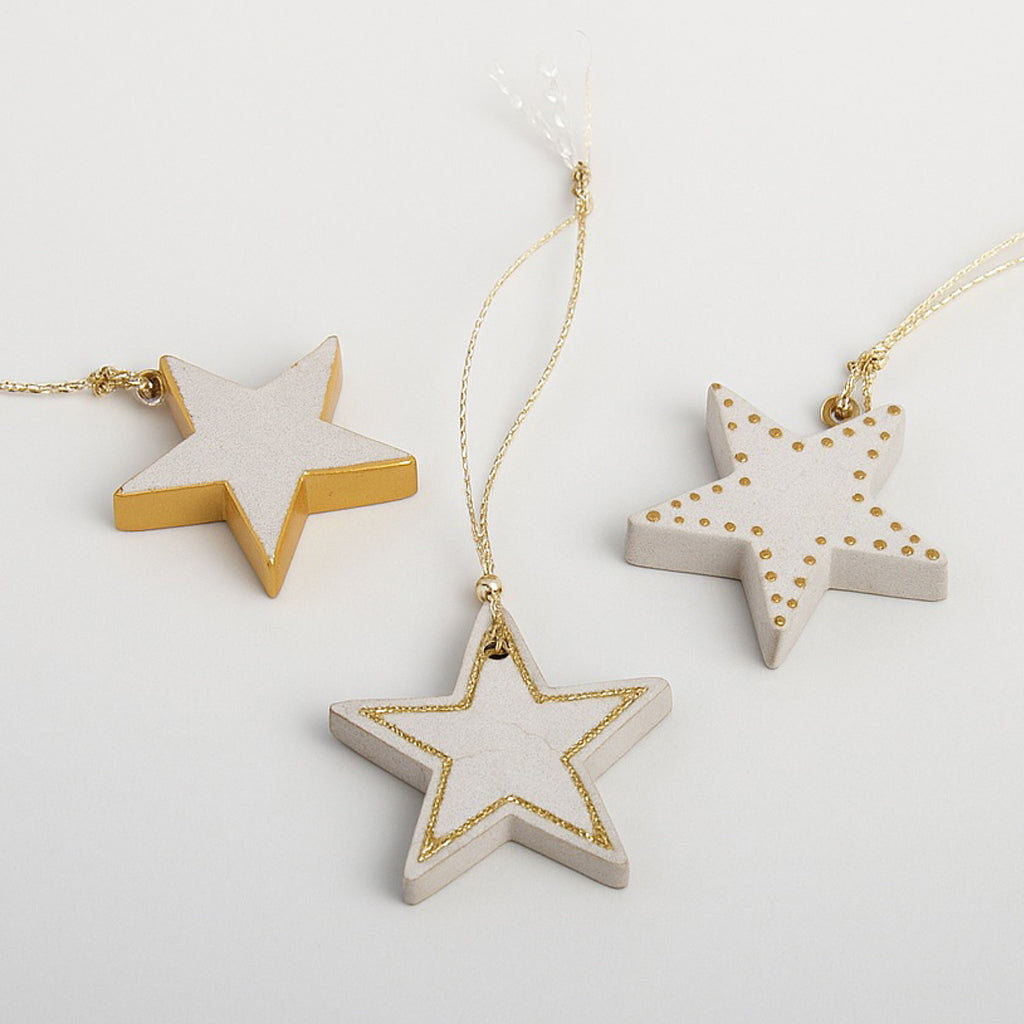 wunderschöne, handgemachte Sterne aus der Gießform von easy-sticks, ideal als bauliche Deko oder Geschenke.