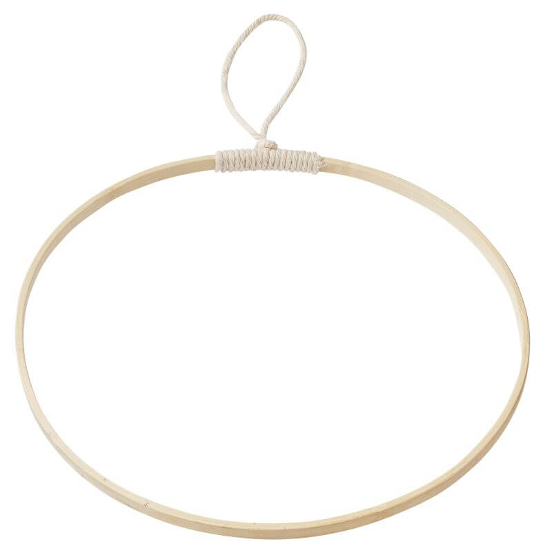 Holzring mit Kordel zum Aufhängen in verschiedenen Durchmessern, vielseitig einsetzbar und von easy-sticks.