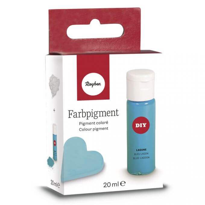 Rayher Farbpigmente Pulver SB-Box 20 ml in verschiedenen Farben, ideal für DIY-Projekte und kreative Bastelideen, erhältlich bei Easy-Sticks.