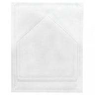 Klare Silikonform von easy-sticks in Hausform, ideal für kreative Gießprojekte mit Rayher Gießform: Haus.