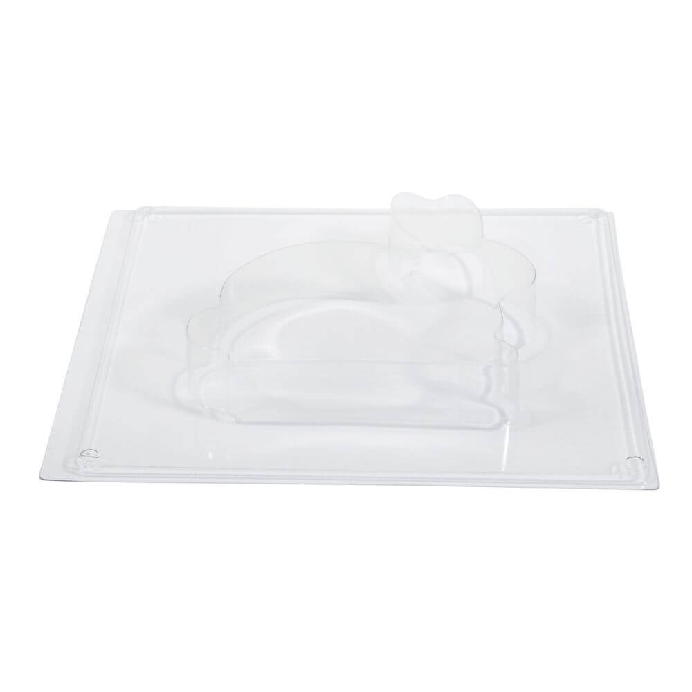 Transparente Gießform mit Hasenmotiven, ideal für kreatives Basteln und Dekorieren, von Easy-Sticks, Gießform - Hase.