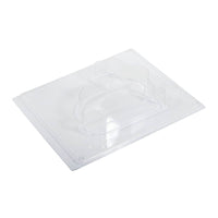 Transparente Gießform für einen charmanten Hasen von Easy-Sticks, ideal für kreative Bastelprojekte zu Ostern.