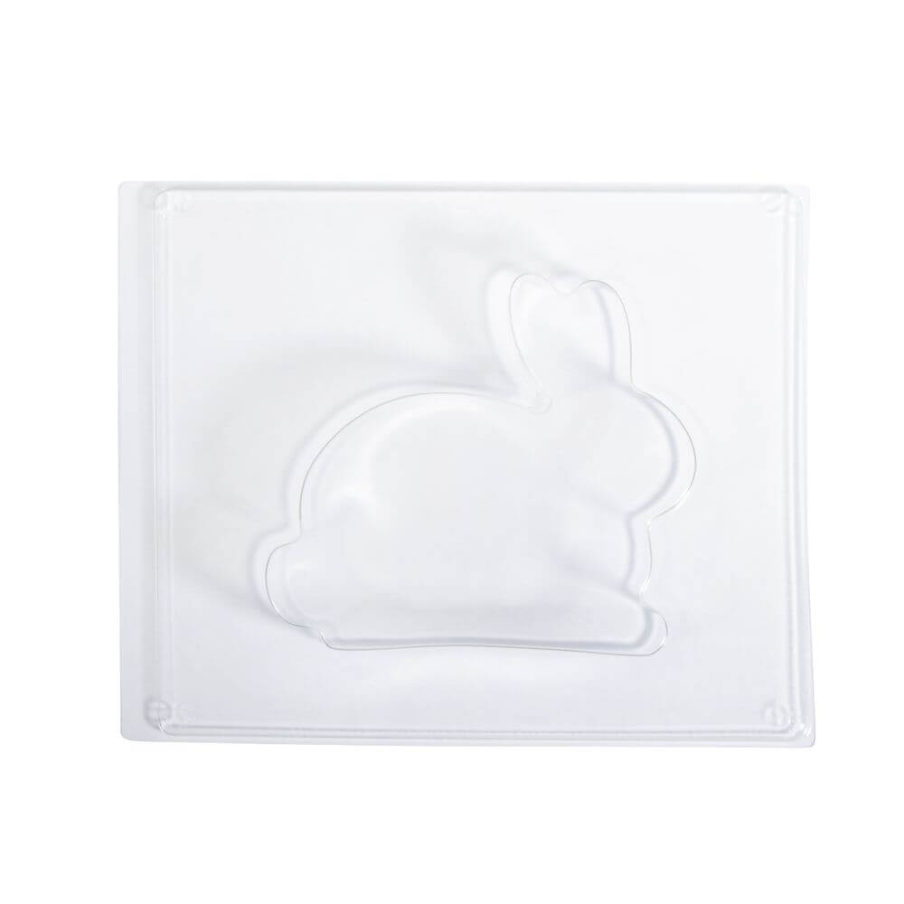 Detailansicht der Kunststoff-Gießform Hase von Easy-Sticks, perfekt für die Gestaltung von dekorativen Hasen.