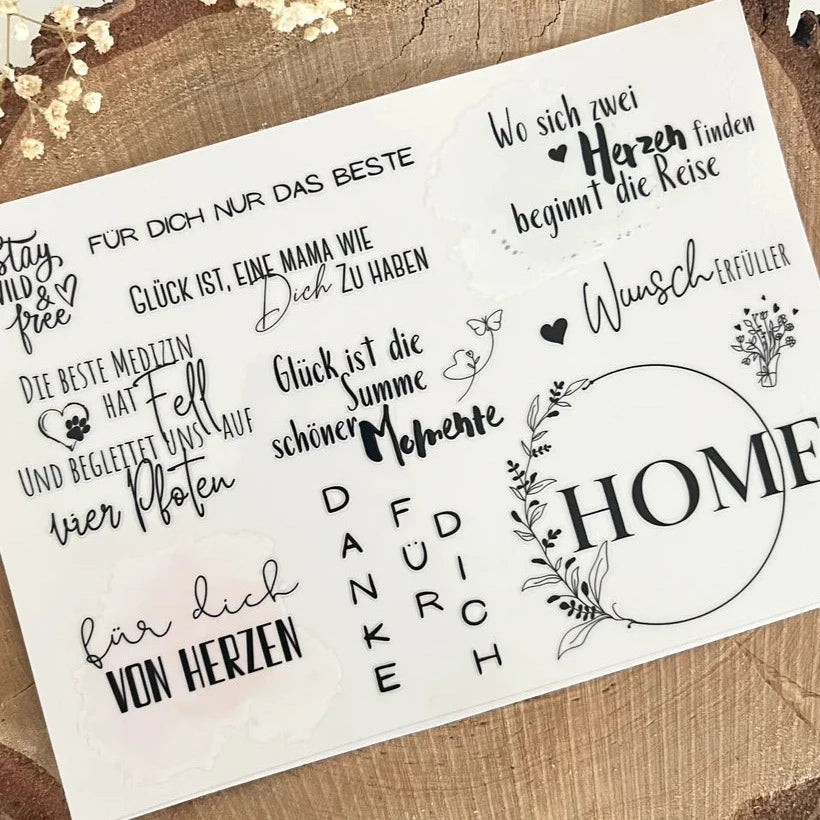 Sticker & Rub Ons auf einen Blick – easy-sticks