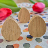 Ostereier Holz DIY Dekoidee DIY Idee zu Ostern handmade