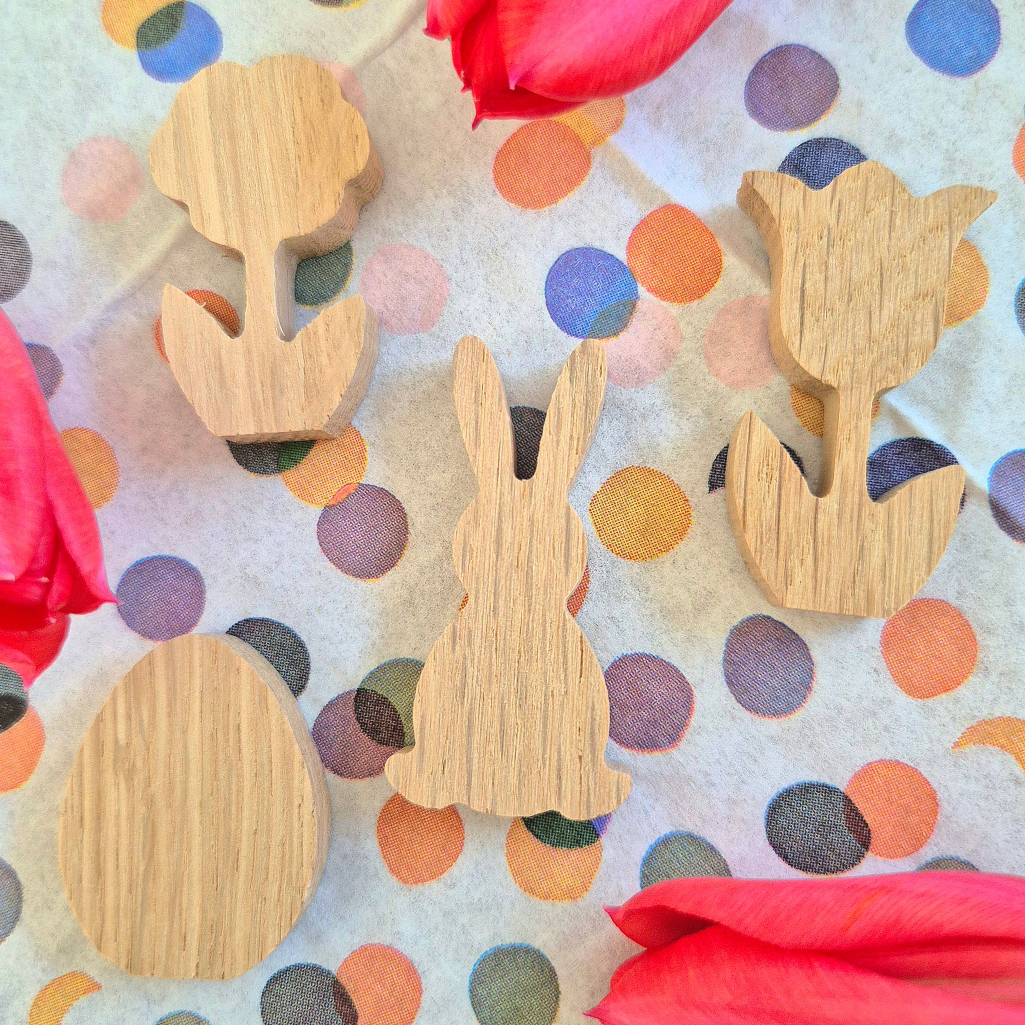 Osterdekoration aus Holz für deine Osterdeko DIY handmade