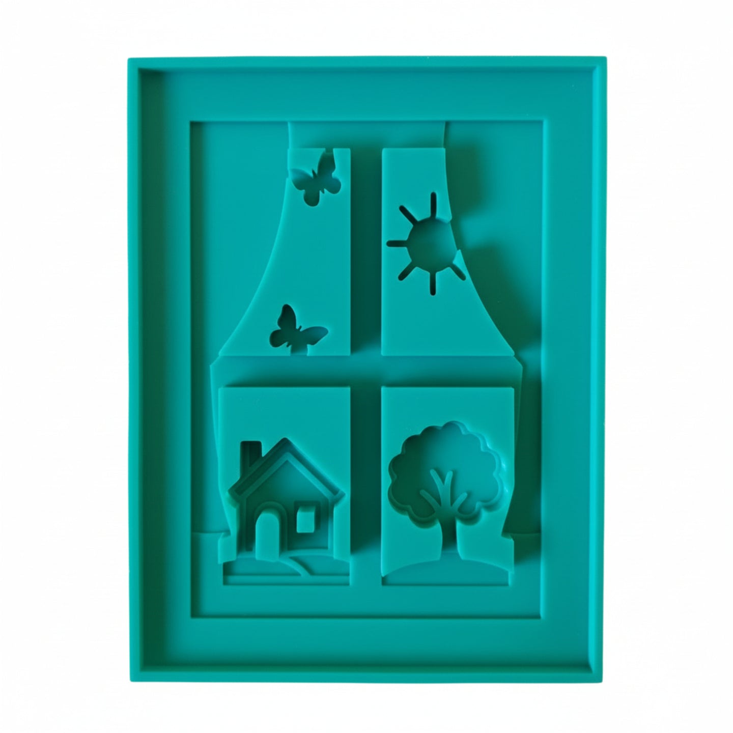 117 Fenster Frühling Sommer Silikonform Laterne 