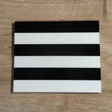 Easy-Sticks Acryl glänzend schwarz, 8 Stück für außen und innen