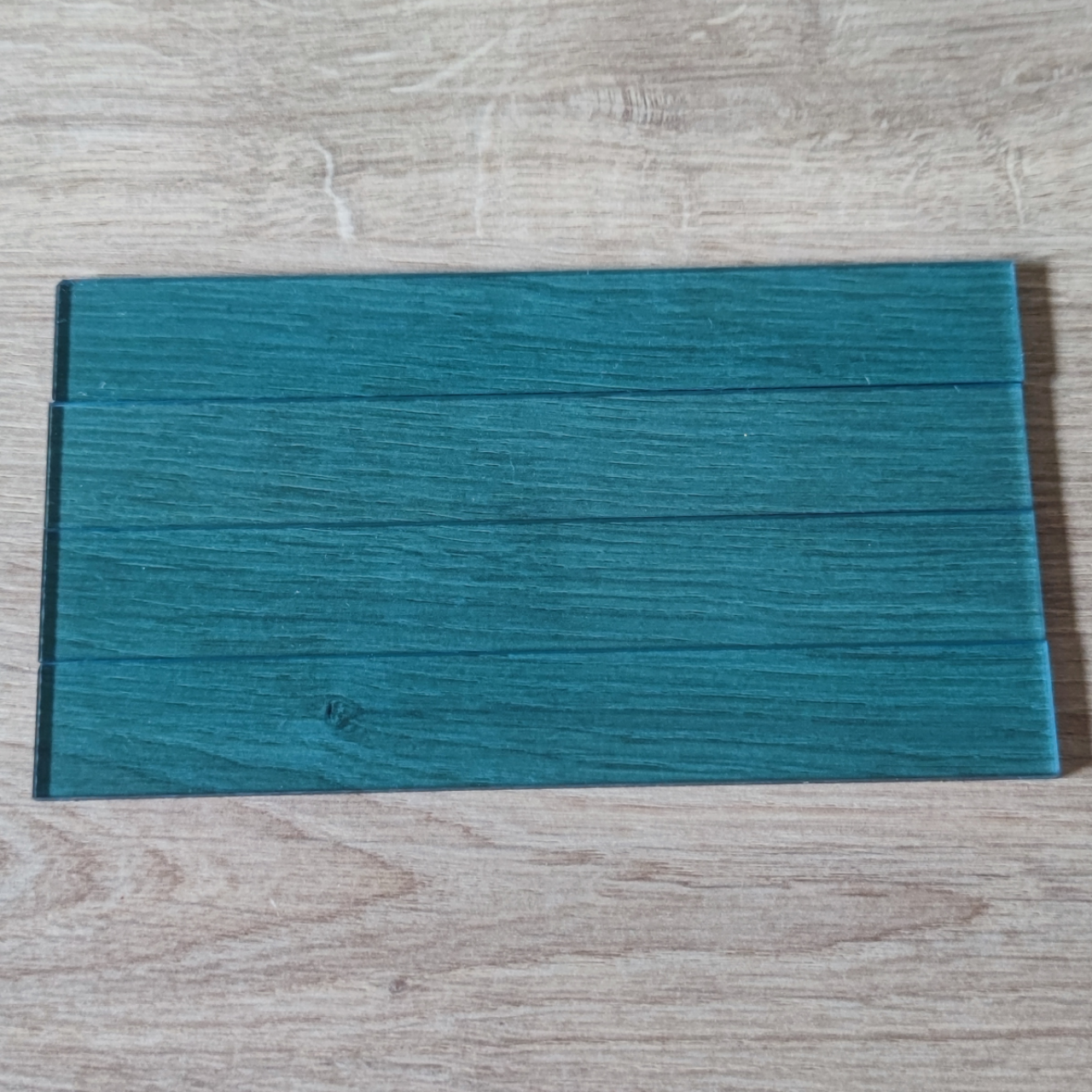 Acryl Sticks Blau Getönt, 4 Stück, UV-Beständig, 16x2,2cm, Hochglänzende Oberfläche, Bastelprojekte