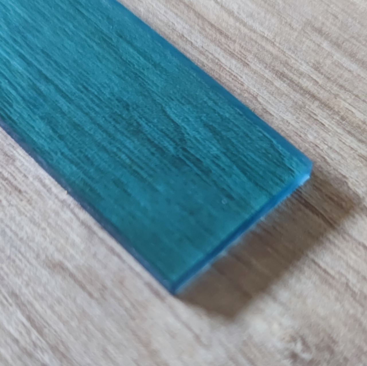 Acryl Sticks Blau Getönt, 4 Stück, UV-Beständig, 16x2,2cm, Hochglänzende Oberfläche, Bastelprojekte