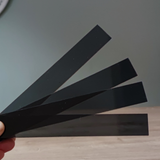 Easy-Sticks Bastelklötzchen Grau, 4 Stück - UV-Beständiges Acryl
