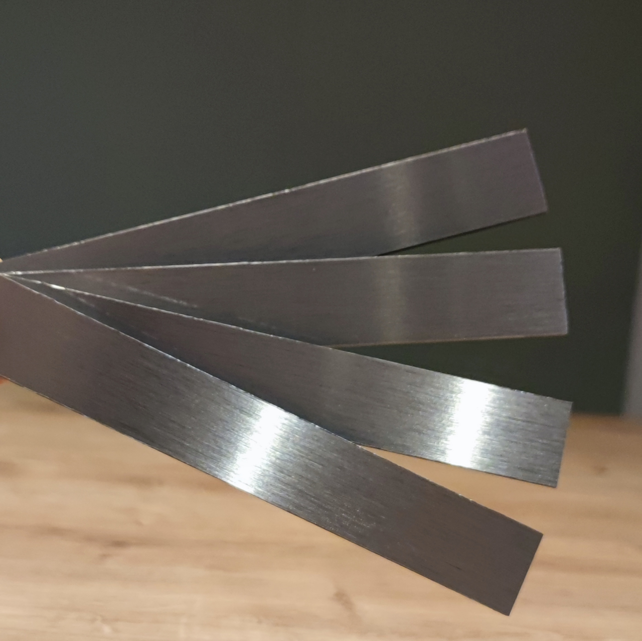 Easy-Sticks silber gebürstet, 4 Stück, UV-beständig, für Innen und Außen Bastelmaterialien
