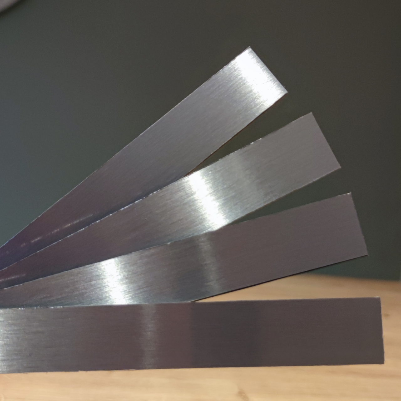Easy-Sticks silber gebürstet, 4 Stück, UV-beständig, für Innen und Außen Bastelmaterialien