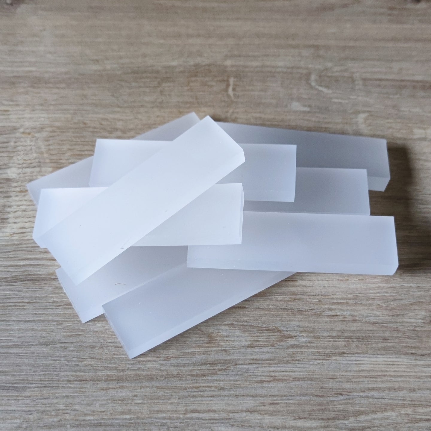Easy-Sticks Acryl satiniert 8cm Länge, 10 Stück