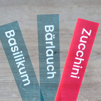 Kräuter Sticker Rub Ons A4 – Wetterfest, Kratzfest & Einfaches Anbringen für Gewürzdosen