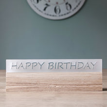 Lade das Bild in den Galerie-Viewer, HAPPY BIRTHDAY, satiniert
