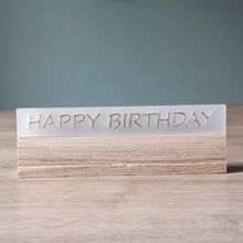 Lade das Bild in den Galerie-Viewer, HAPPY BIRTHDAY, satiniert
