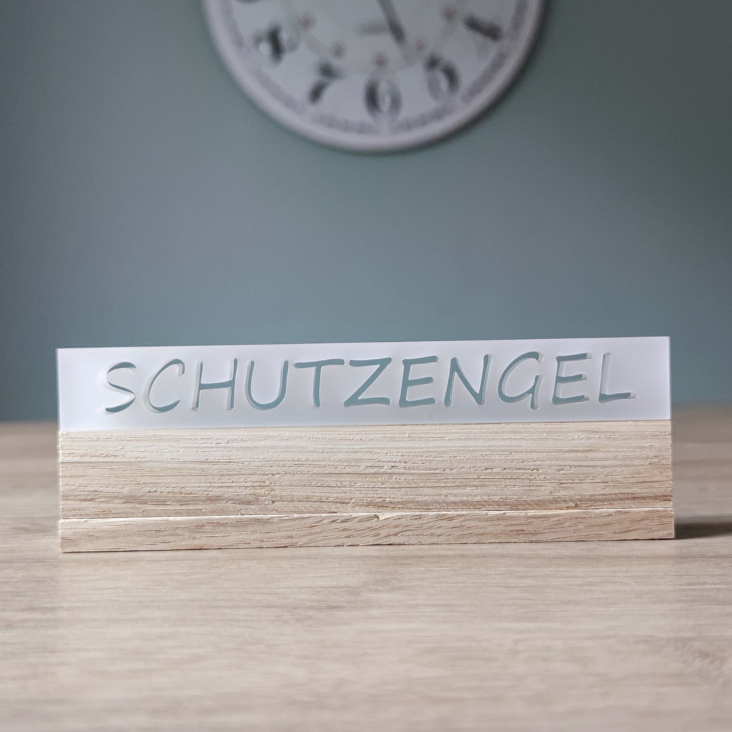 SCHUTZENGEL, satiniert