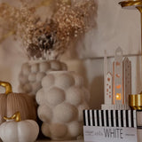 Windlicht Herbst Silikongießform Keraflott Gießform Verkaufshäuschen Geschenkidee Herbst Winter Weihnachten DIY selbst gemacht