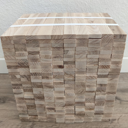 bastelmaterial holz esche Klötzchen Kloetzchen Bastelholz basteln DIY Holz zum basteln