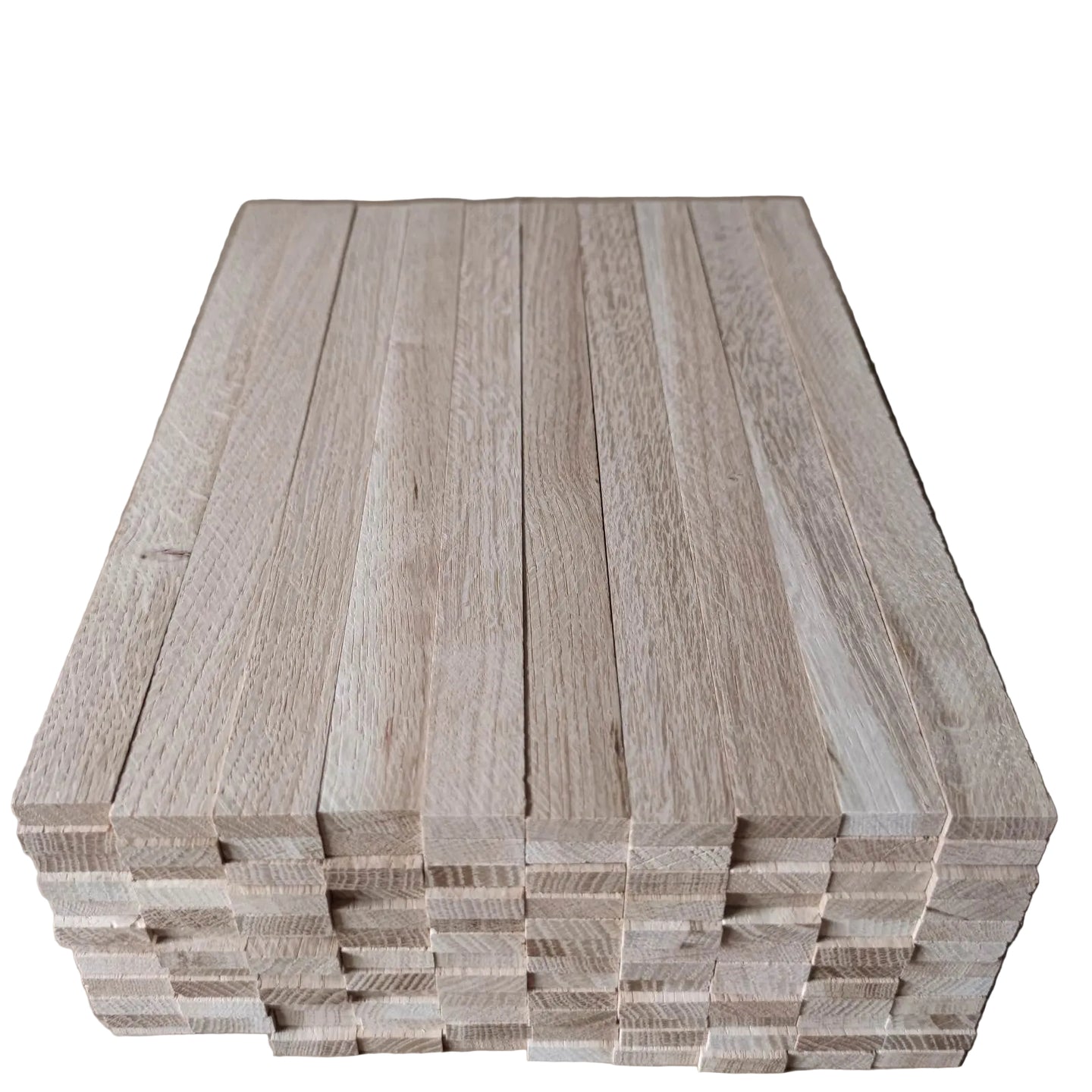 120 Easy-Sticks 4.0 aus Eichenholz - Hochwertige Bastelsticks für vielseitige DIY-Ideen - 32cm x 2,3cm x 0,8cm