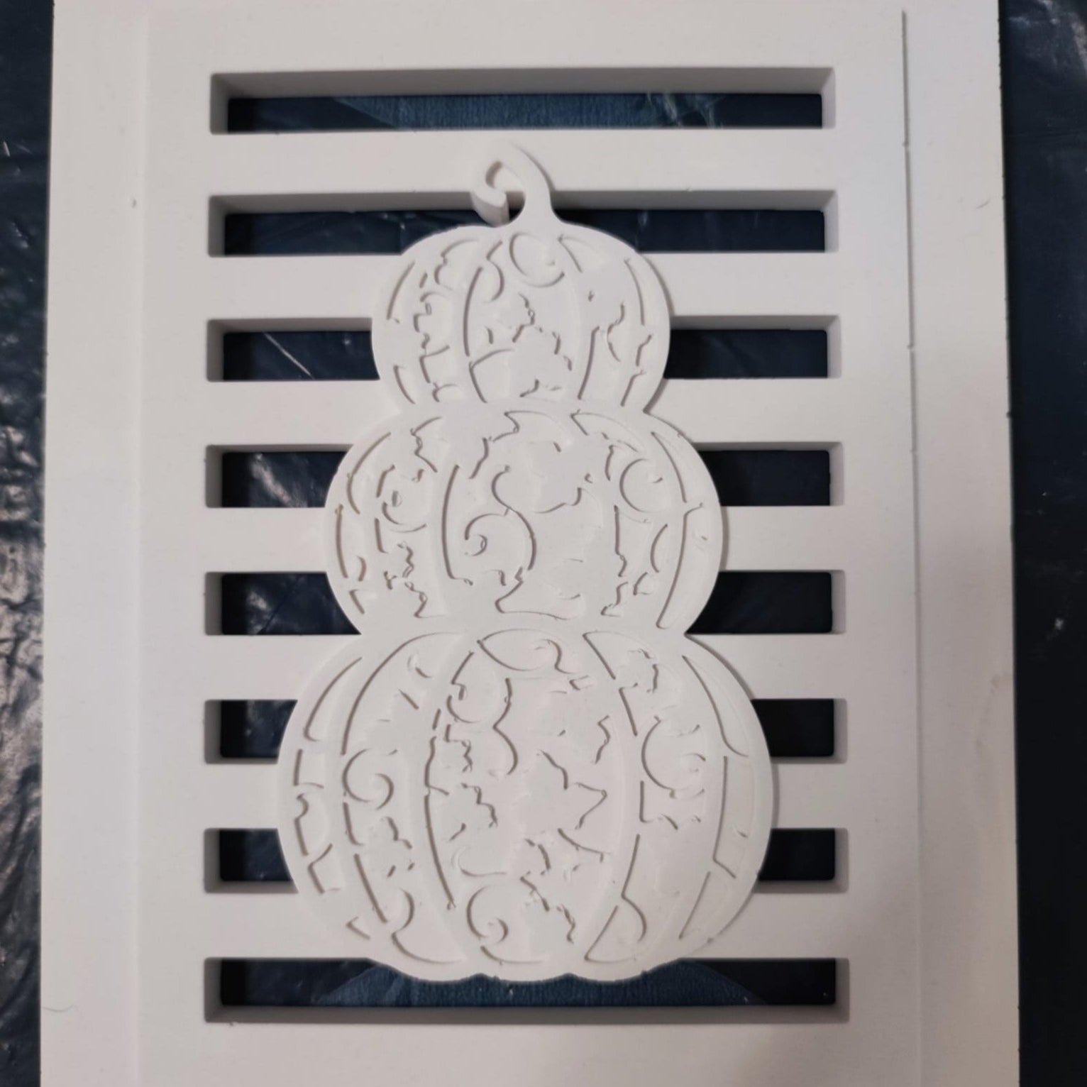 Silikonform - Kürbis Laterne Seitenteil