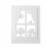 Silikonform - Frühling Laterne Seitenteil